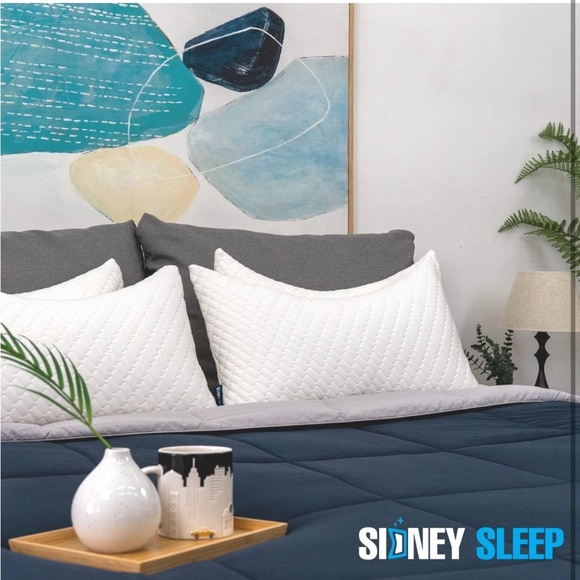 Sidney Sleep Curved Pillow Covers - Full Length Zipper Closure (063) - Picture 2 of 6